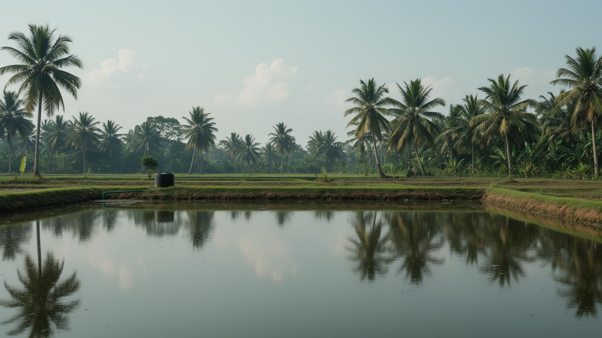 Sustainable farm pond